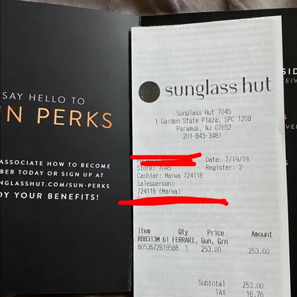 Scuderia Ferrari- Ray Ban Sunglasses RB8313M - Picture 9 of 9